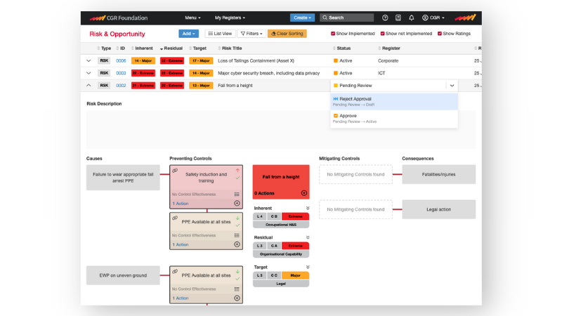 Datagrid Risk Management Software-CGR