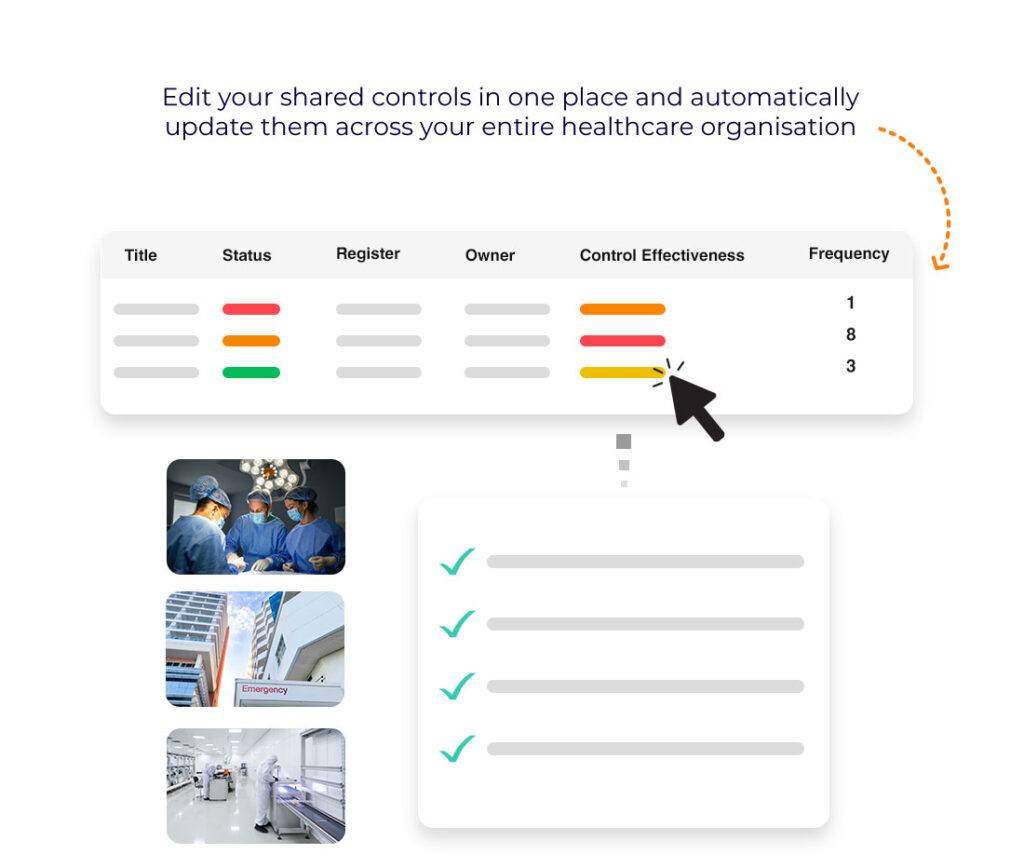 Update controls for your healthcare organisation