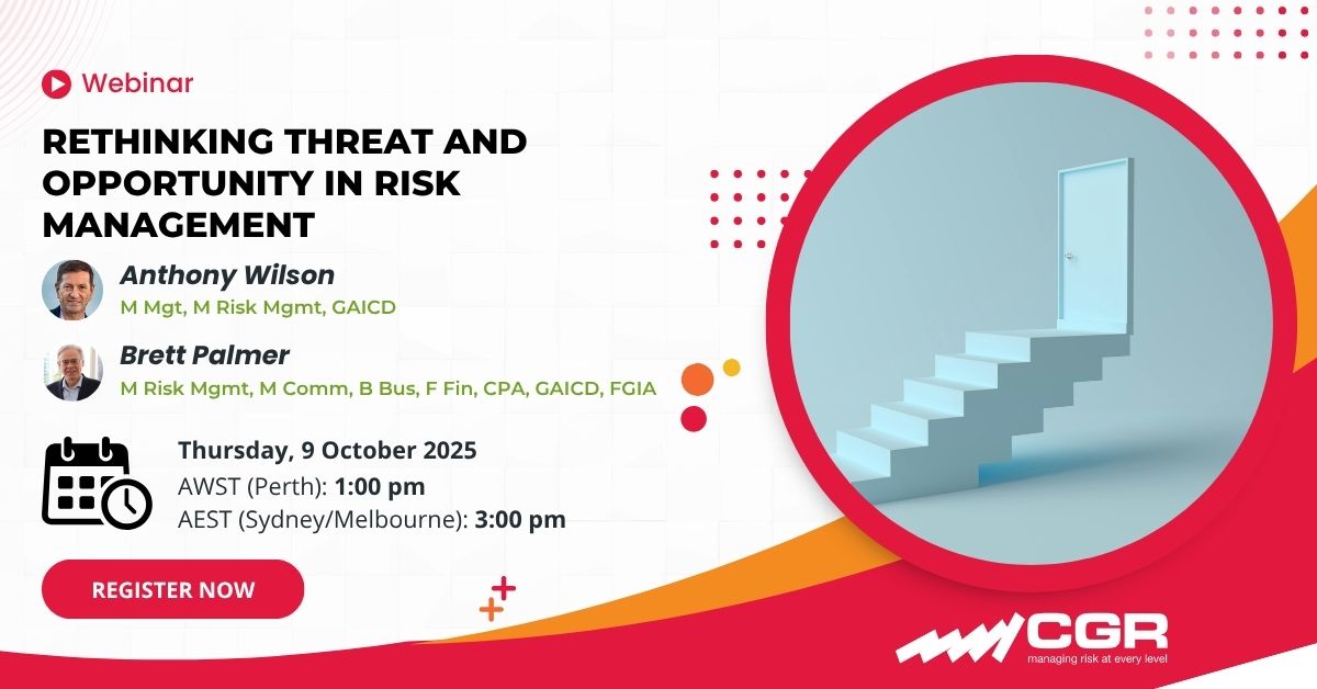 Rethinking Threat and Opportunity in Risk Management