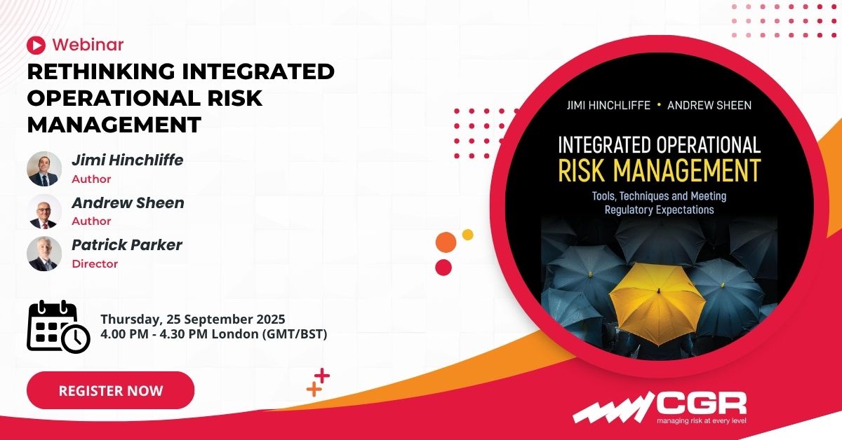 Rethinking Integrated Operational Risk Management